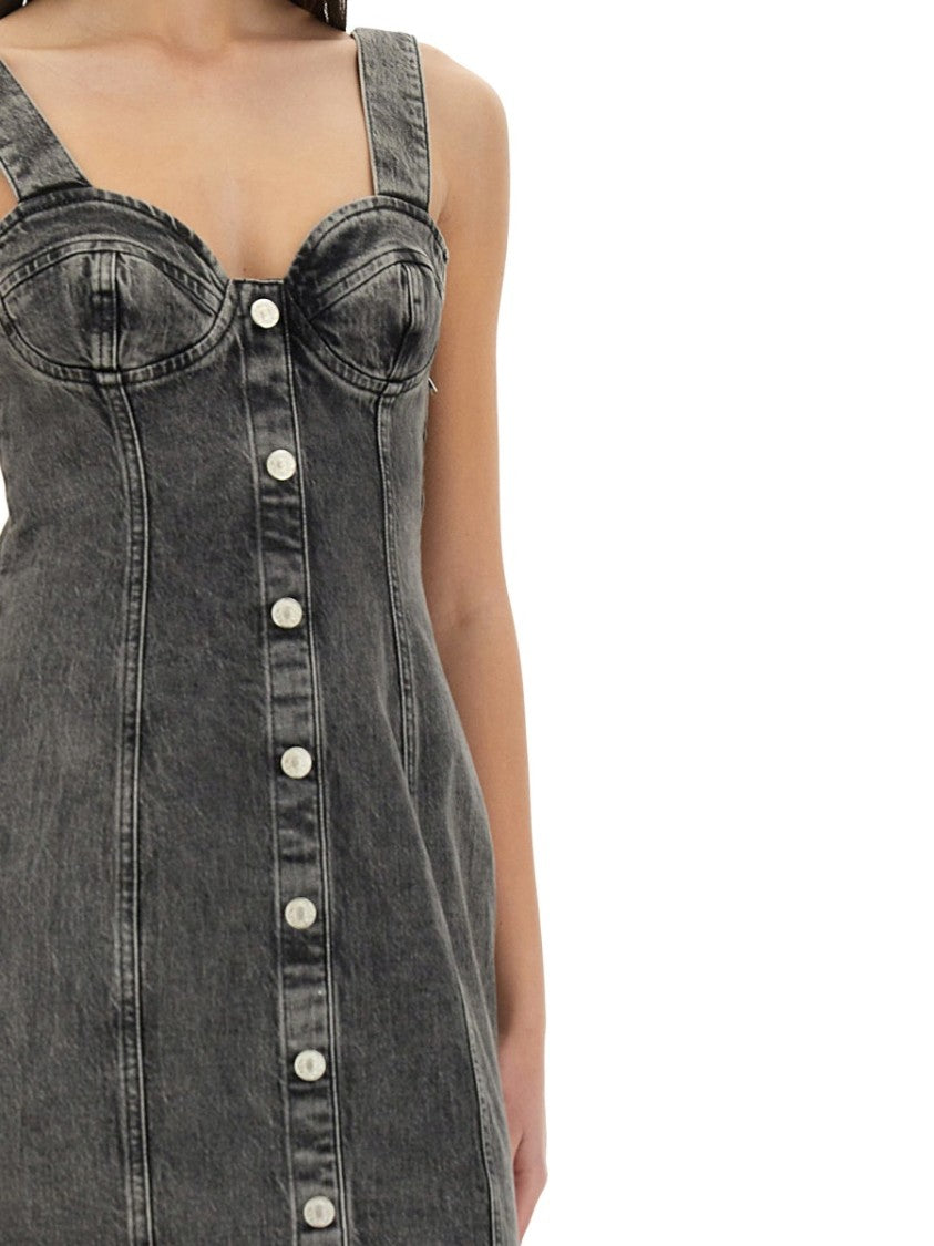 Moschino Denim Midi Dress