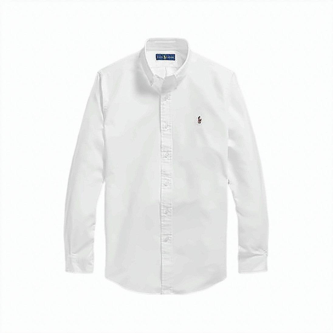 Polo Ralph Lauren Long-Sleeve Button-Down Shirt With Embroidered Logo