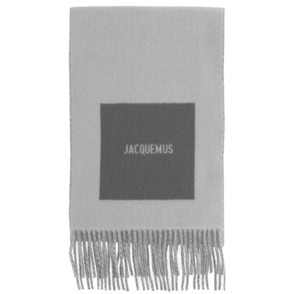 Jacquemus Wool Scarf With Logo
