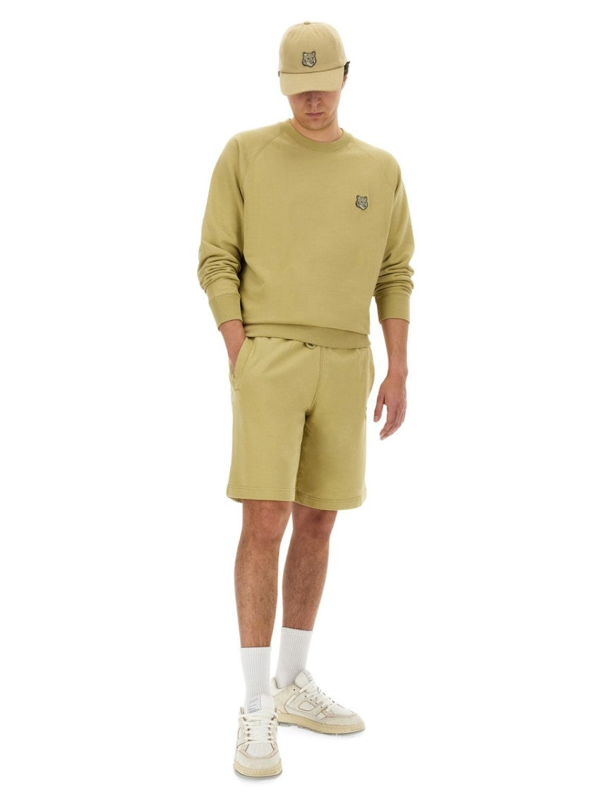 Maison Kitsuné Raglan Sleeve Oversize Sweatshirt