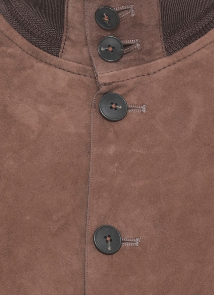 The Jack Leathers Brown Riverside Suede Leather Jacket