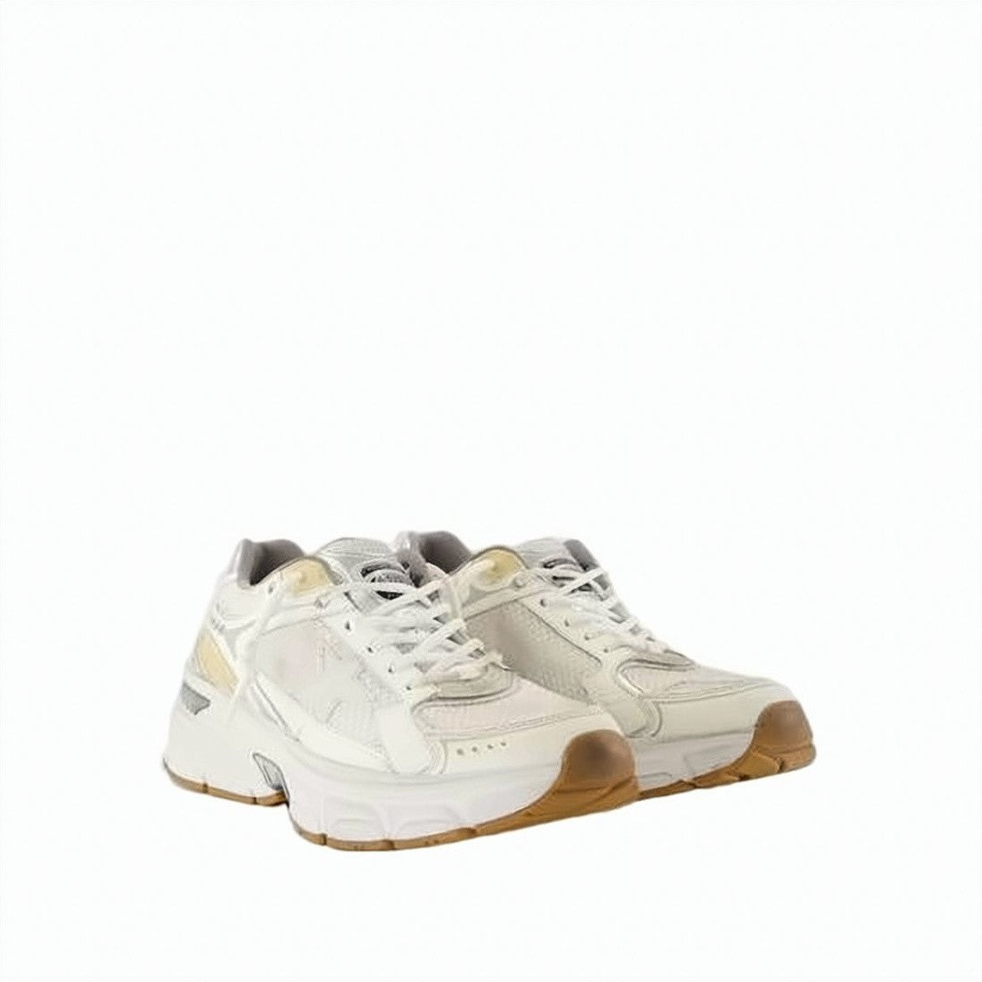 Golden Goose Chunky Rubber-Soled Sneakers With Mesh And Leather Uppers