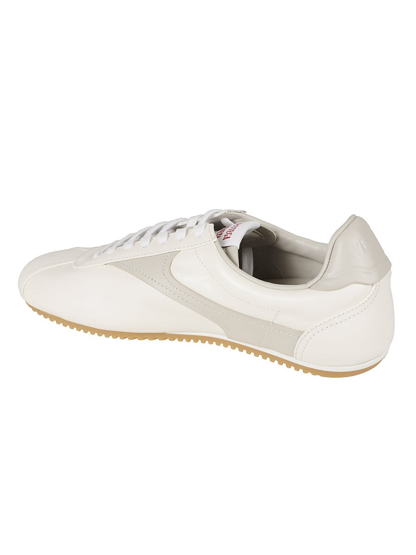 Bottega Veneta Low-Profile Lambskin Leather Sneakers