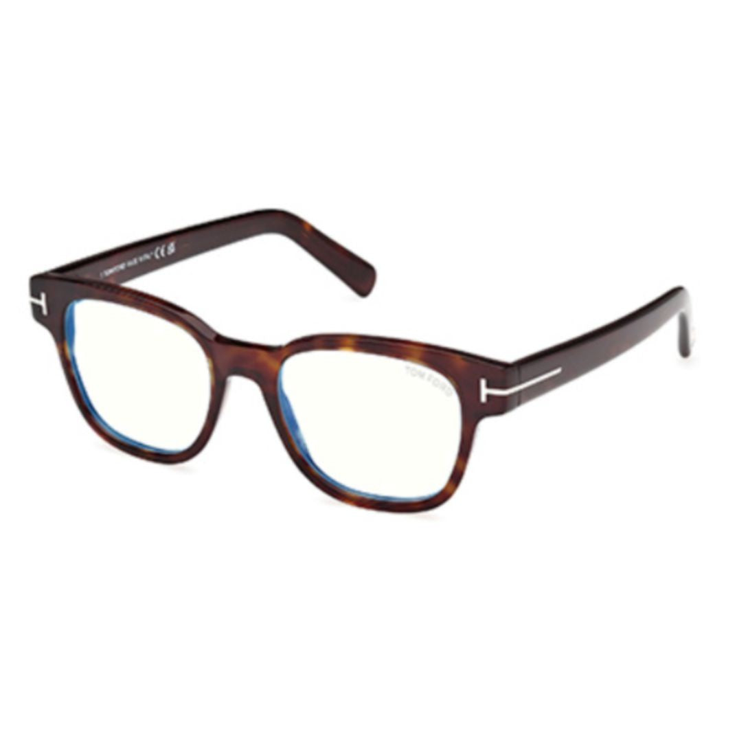 Tom Ford Ft5977-B Tortoiseshell-Patterned Rectangular Eyeglasses