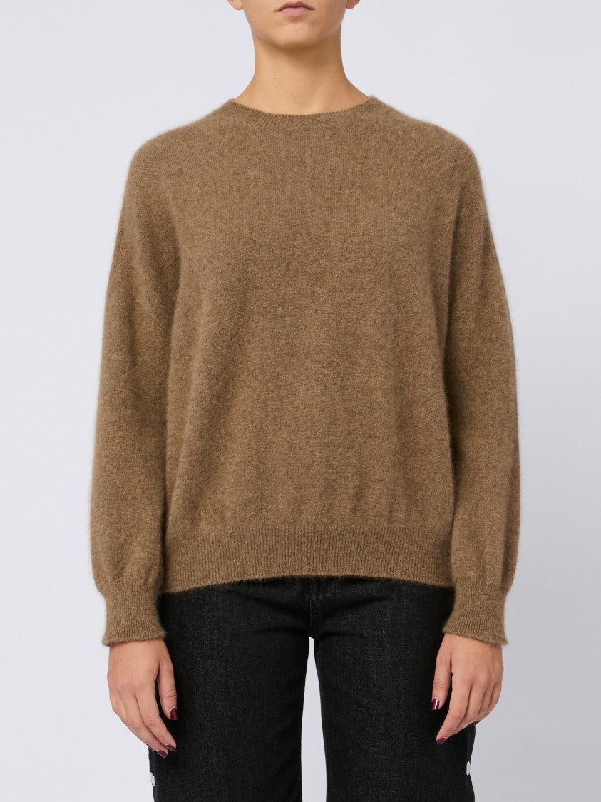 Vanisé Rich Brown Textured Vanisé Sweater