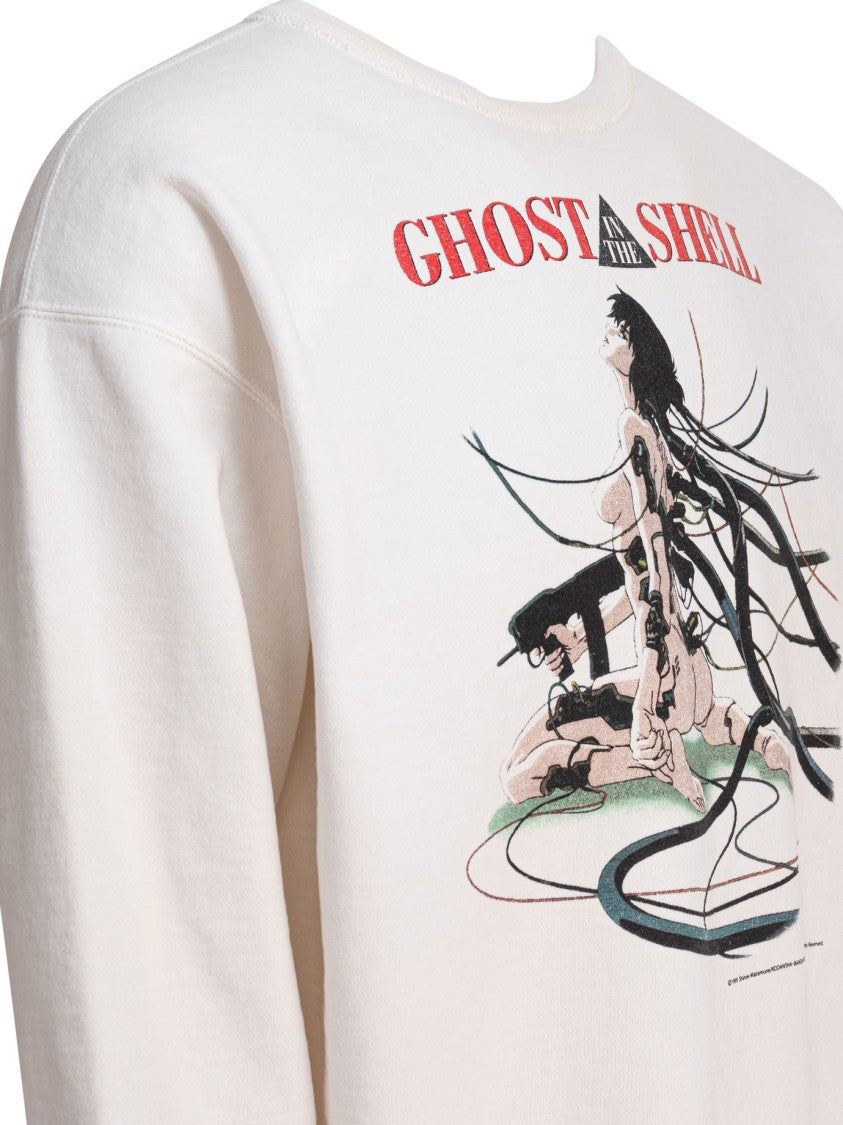 Saint Mxxxxxx Relaxed Fit Graphic Print Sweatshirt