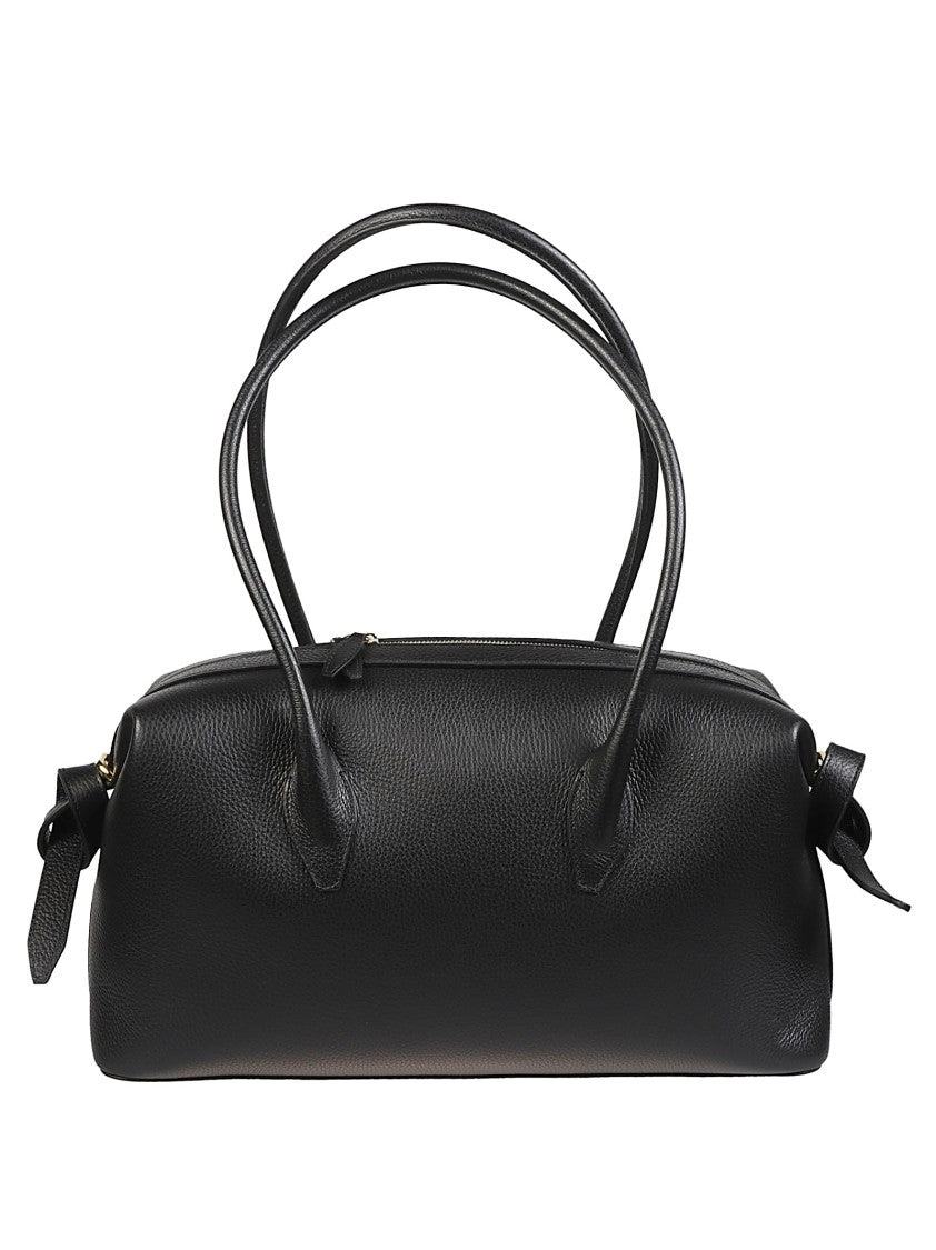 Yuzefi Brioche Duffle Textured Leather Bag
