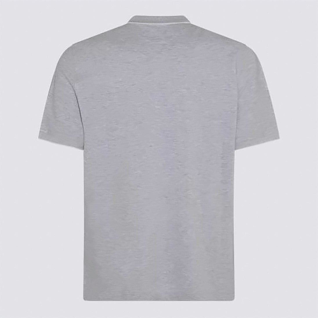 Brunello Cucinelli Short-Sleeved Polo Shirt With Classic Collar And Contrasting Trim