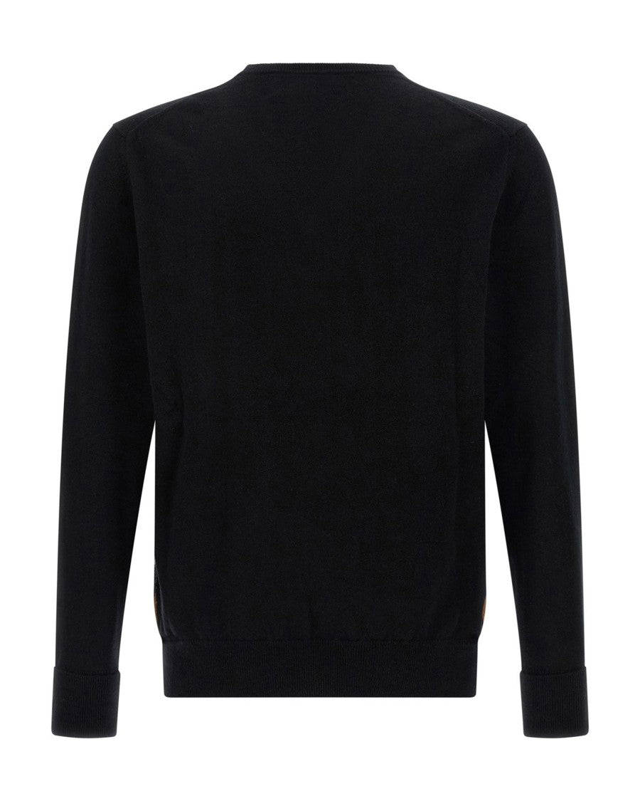 Ballantyne Cashmere Sweater With Diamond Pattern
