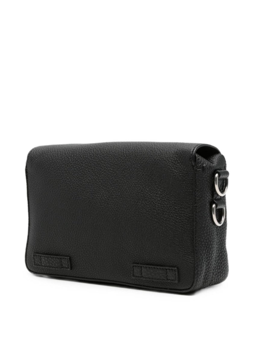 Fendi Rectangular Black Leather Bag