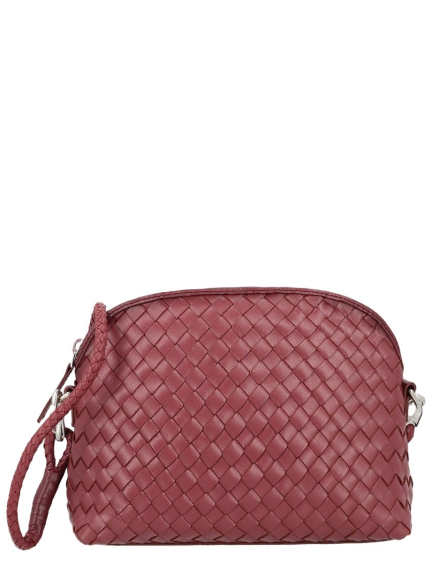 Dragon Diffusion Bordeaux Woven Burgundy Crossbody Bag