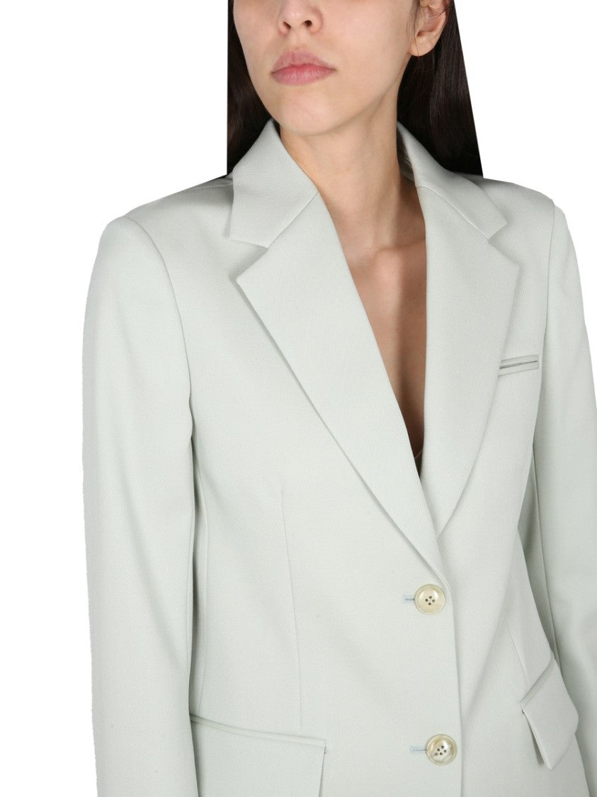 Lanvin Single-Breasted Blazer With Notched Lapels