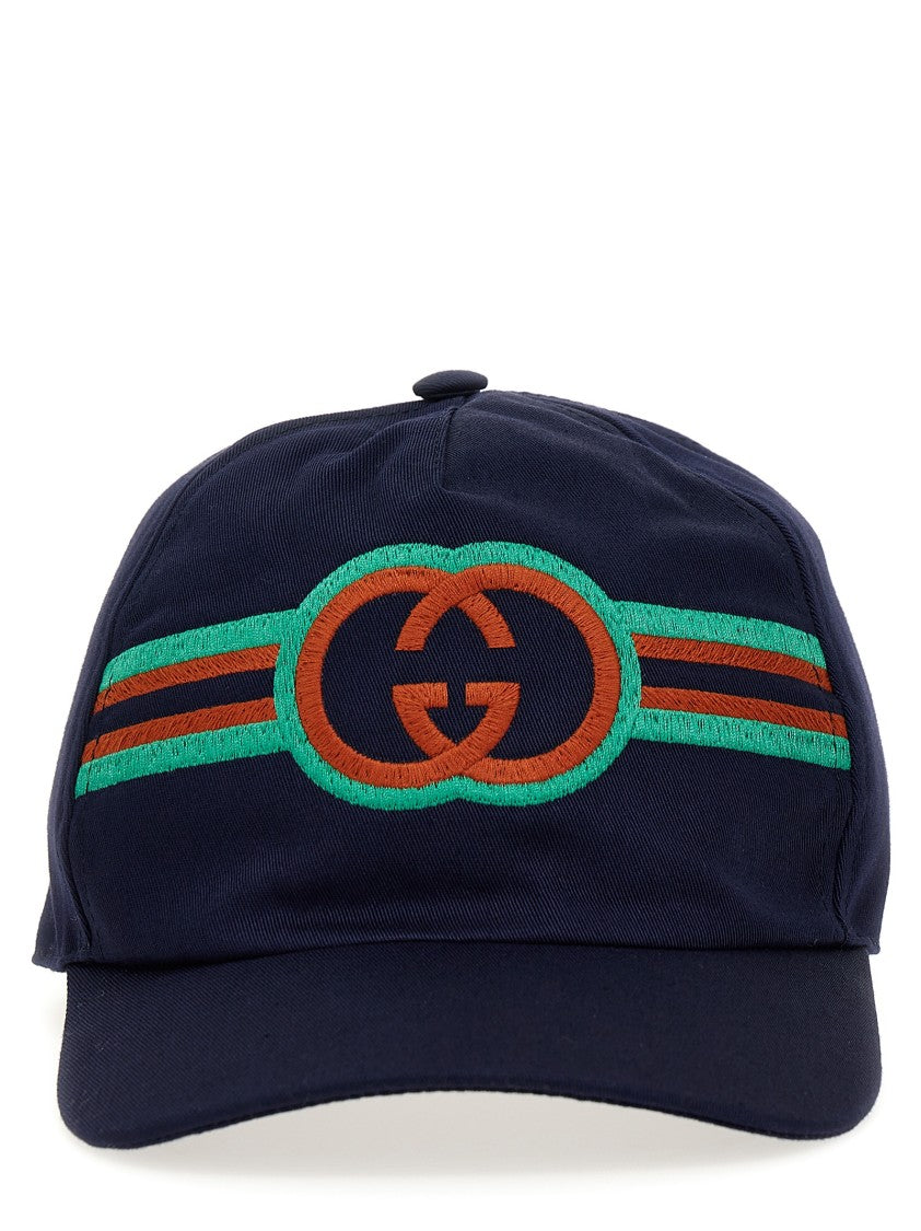 Gucci Embroidered Logo Hat