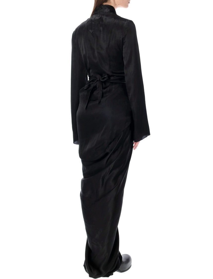 Rick Owens Long Wrap Gown