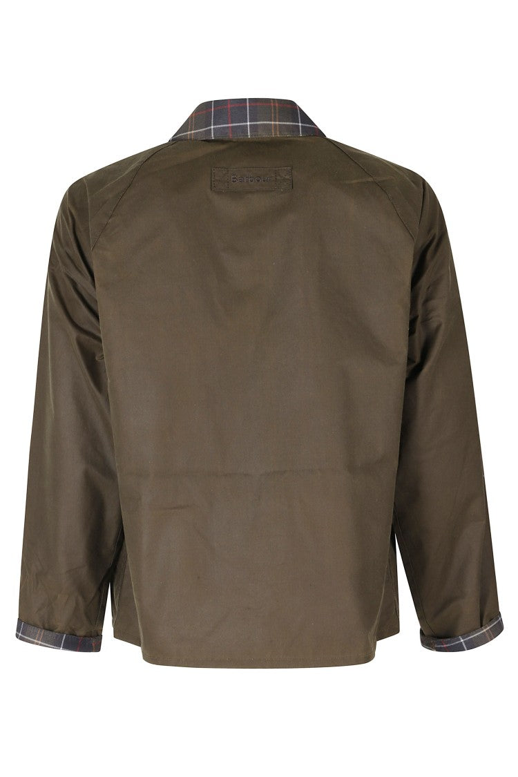 Barbour Beech Classic Tartan Waxed Cotton Jacket