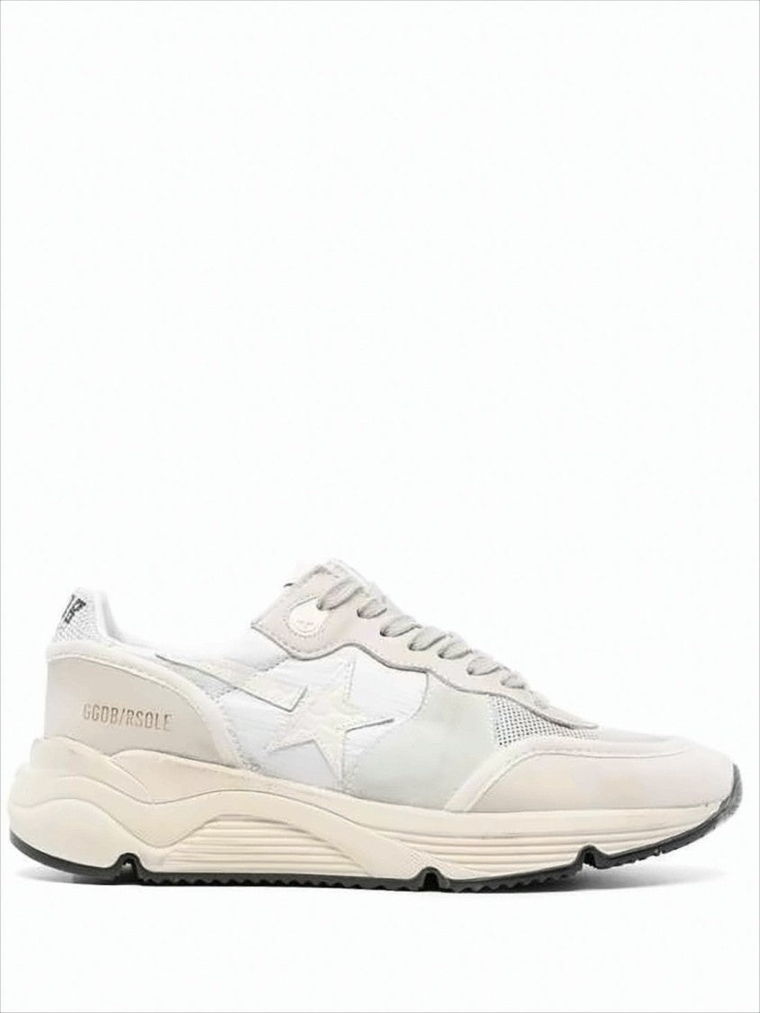 Golden Goose Layered Design Sneakers With Chunky Rubber Sole