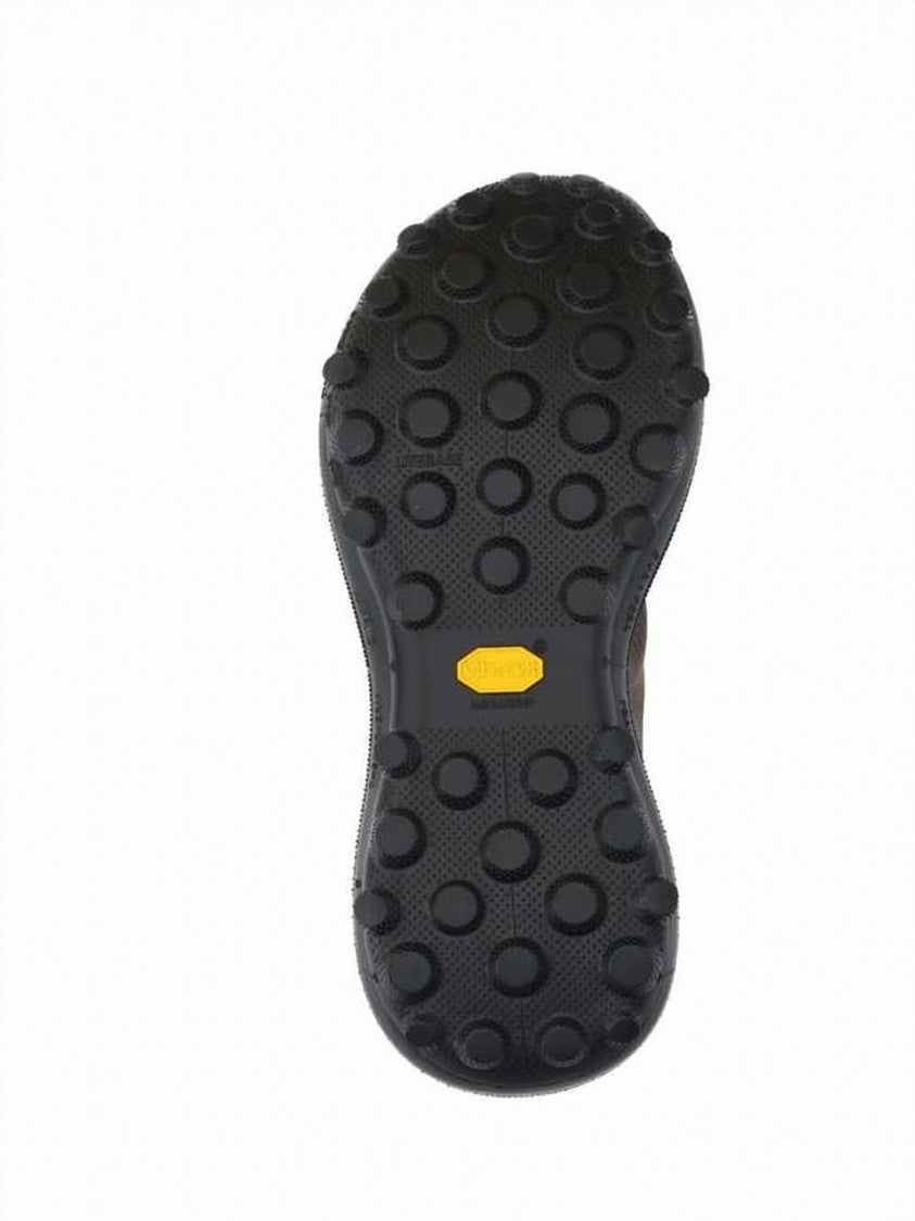Satisfy Translucent Brown Polyester Sneakers With Robust Eva Sole