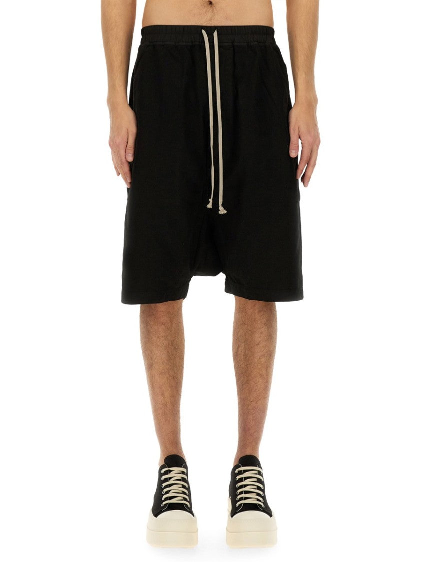 Drkshdw By Rick Owens Relaxed Fit Drawstring Shorts
