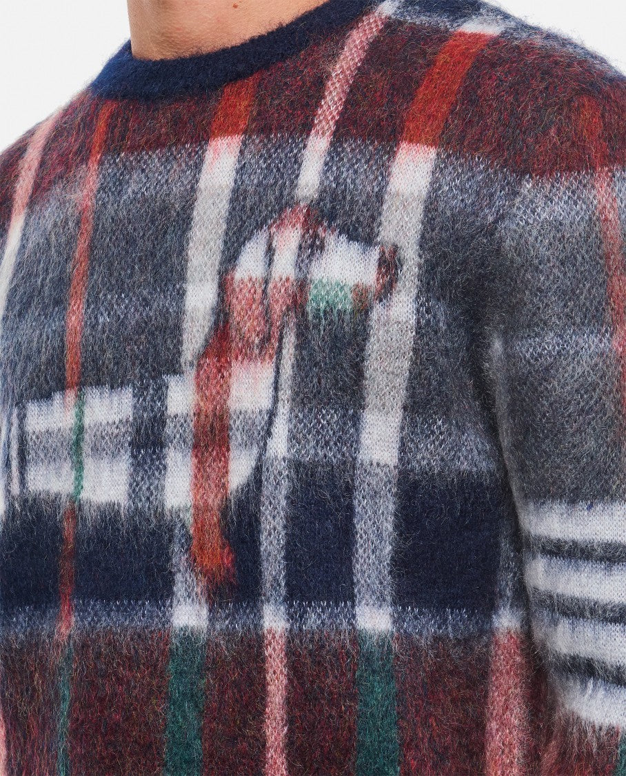 Thom Browne Hector Tartan Pullover