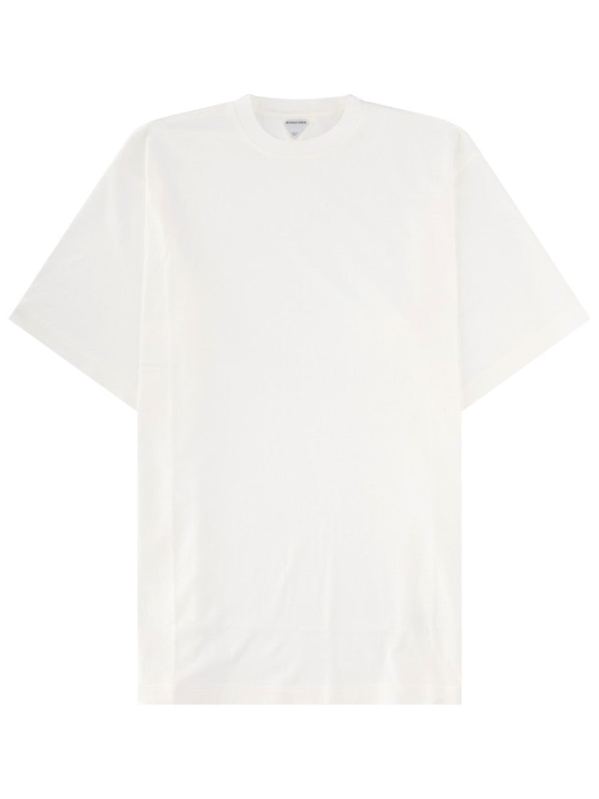Bottega Veneta Minimalist Oversized White Cotton T-Shirt