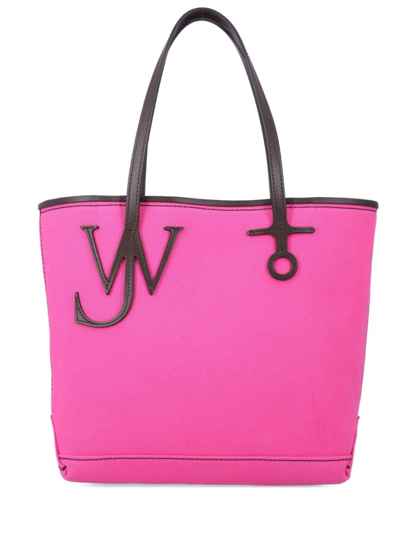 J. W. Anderson Structured Cotton Tote Bag With Contrasting Handles