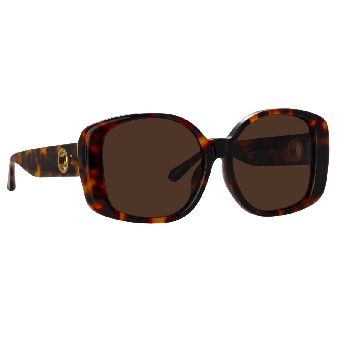 Linda Farrow Venus Oversized Sunglasses In