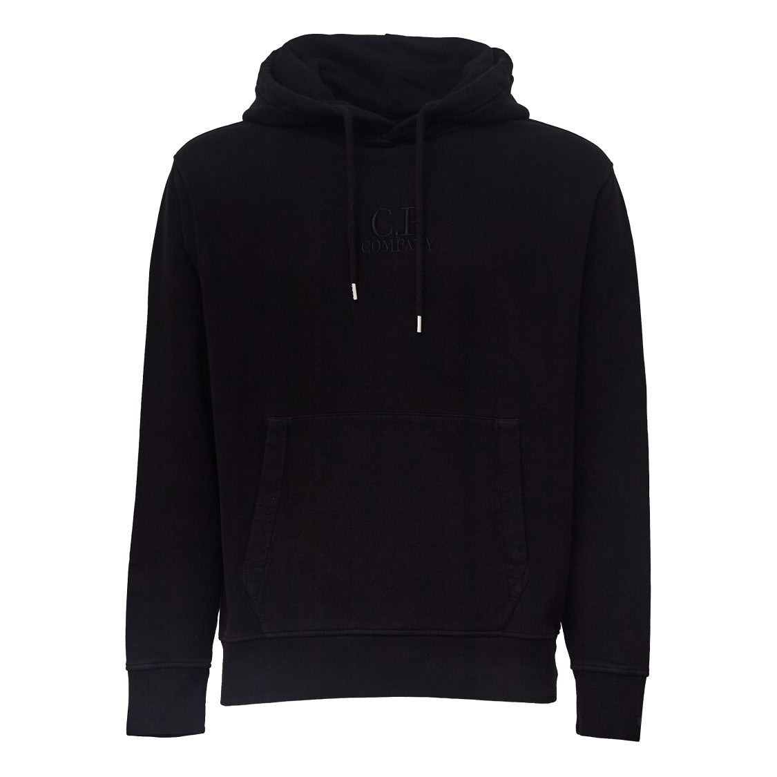 C.P. Company Brushed Fleece Hooded Sweatshirt With Iconic Lens Detail
