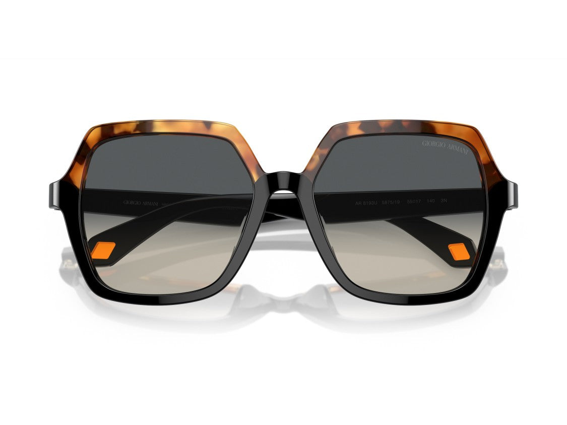 Giorgio Armani 0Ar8193u Gradient Oversized Square Sunglasses