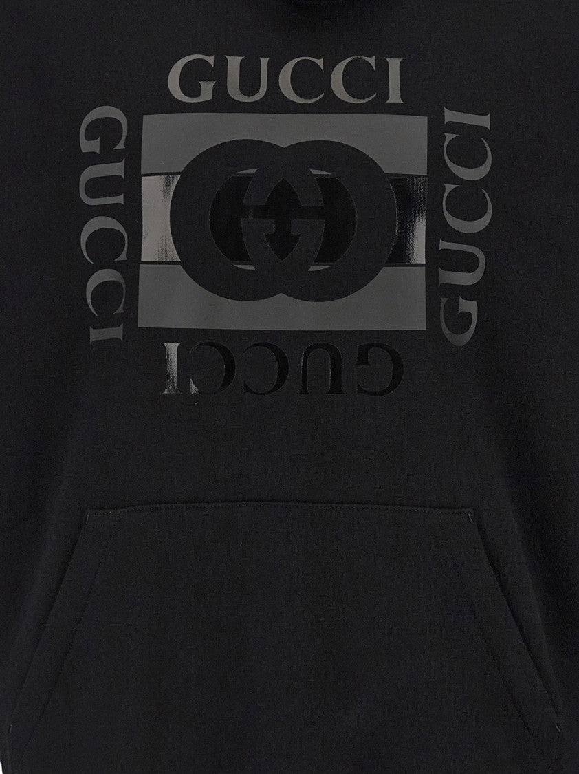 Gucci ' Incrocio Gg' Hoodie