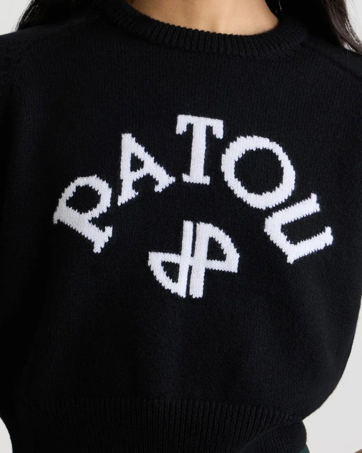 Patou Wool And Cashmere Short-Sleeve Jumper