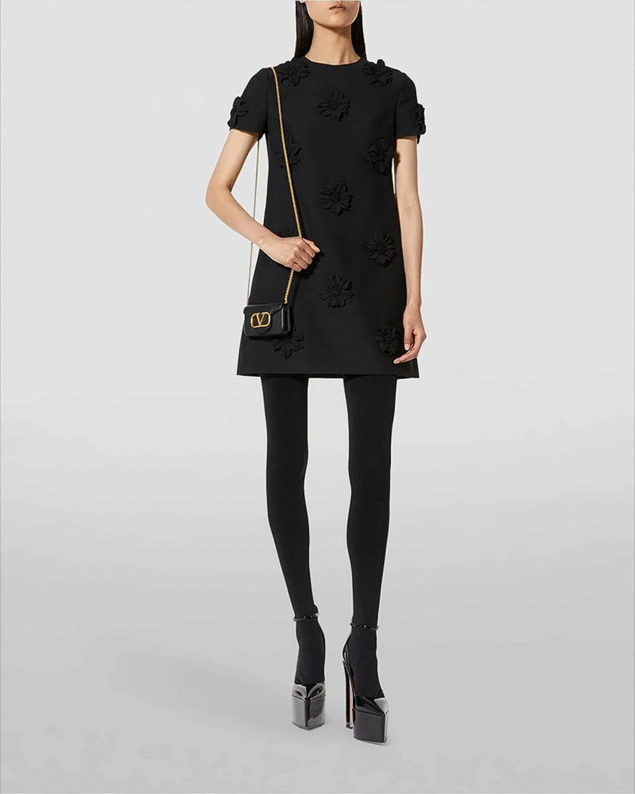 Valentino Garavani Micro Shoulder Bag In Smooth Calf Leather