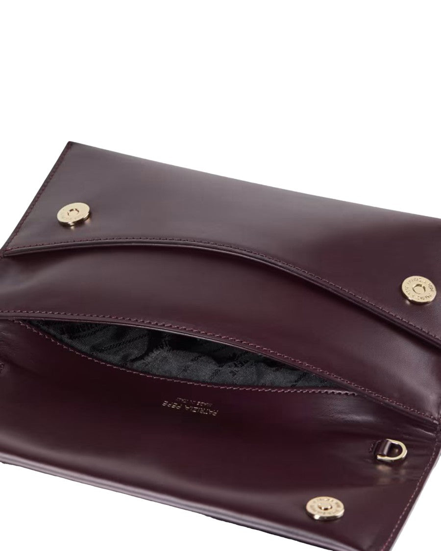 Patrizia Pepe Fly Purple Red Clutch