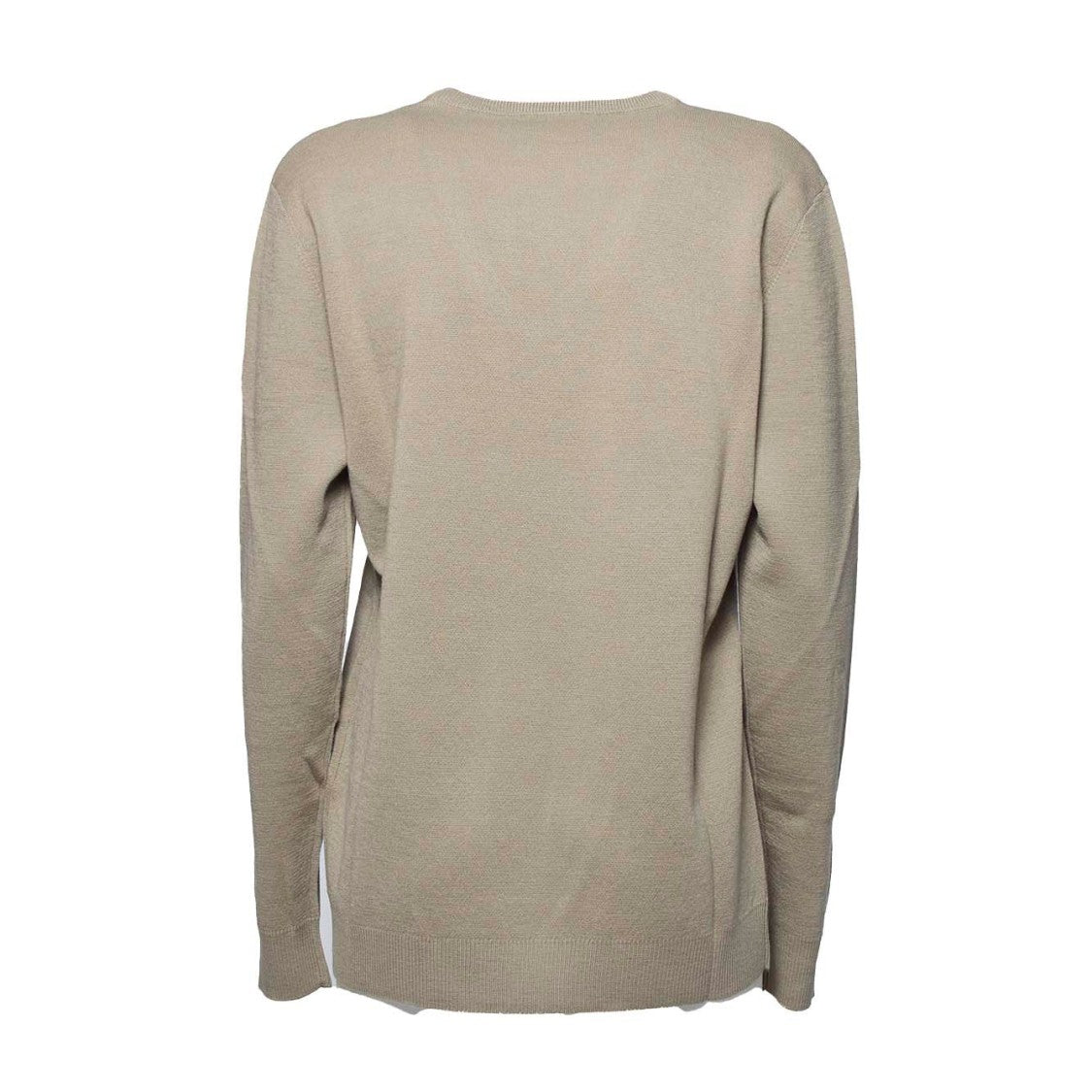 Max Mara Pevera V-Neck Sweater In Camel Wool