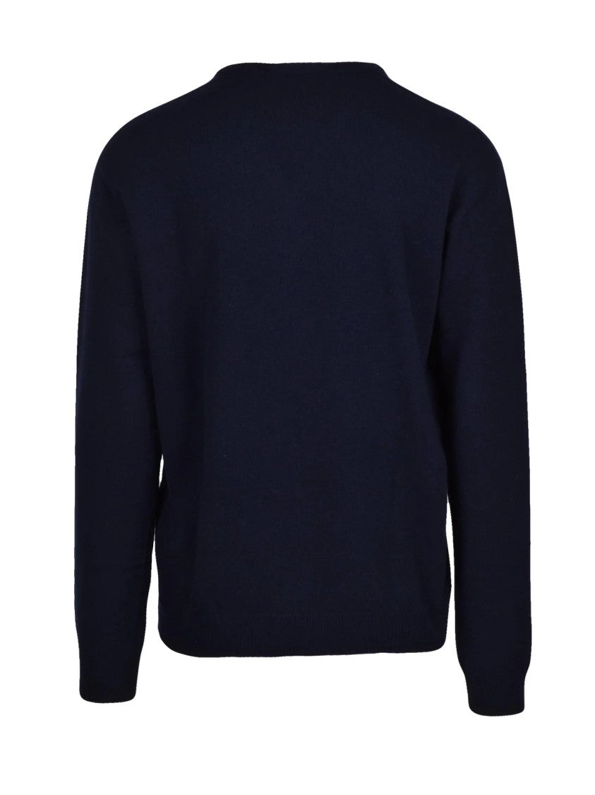 Re_Branded Cashmere-Blend V-Neck Sweater