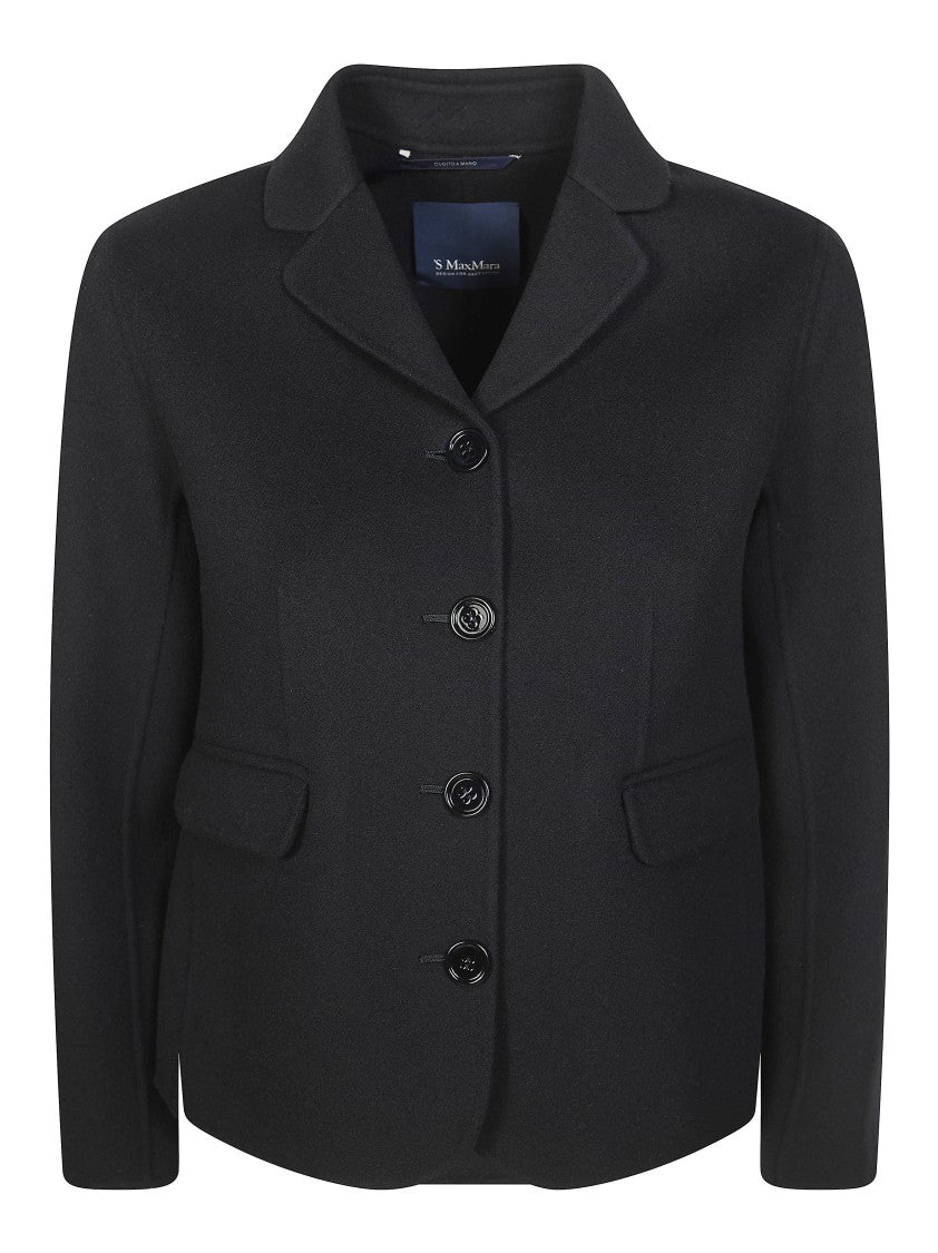 Max Mara Rich Black Magia Cropped Jacket
