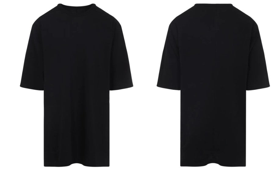 Rick Owens Black Short-Sleeve T-Shirts
