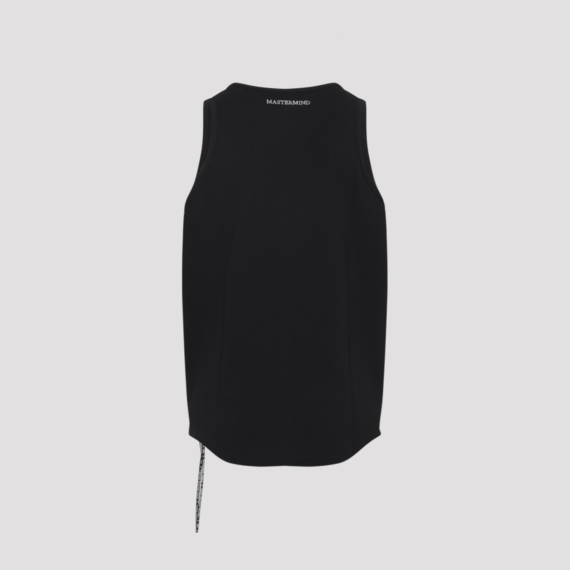 Mastermind Crystal-Embellished Black Sleeveless Top