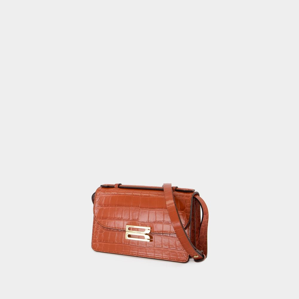 Victoria Beckham The Mini Dorian Crossbody - Leather - Red
