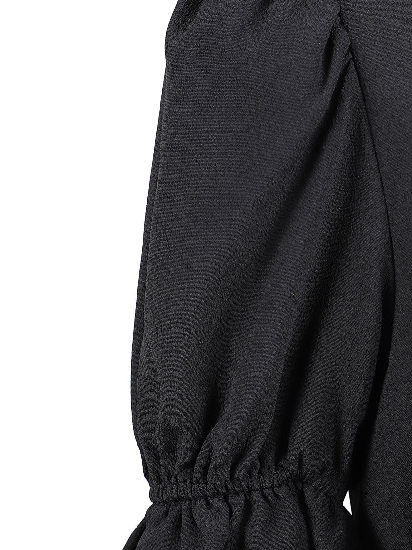 Chloé Midi Dress With Puff Sleeves