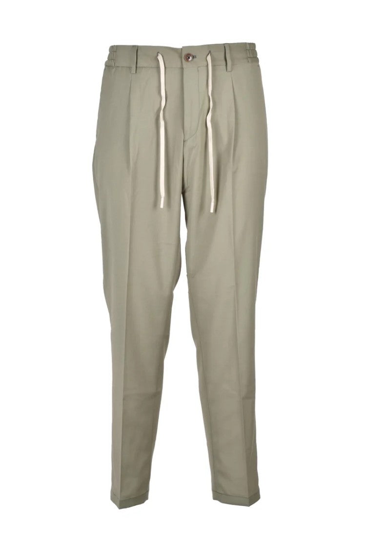 Daniele Alessandrini Stretch Trousers - Sage Green