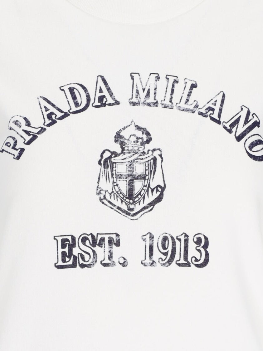 Prada Logo T-Shirt – White
