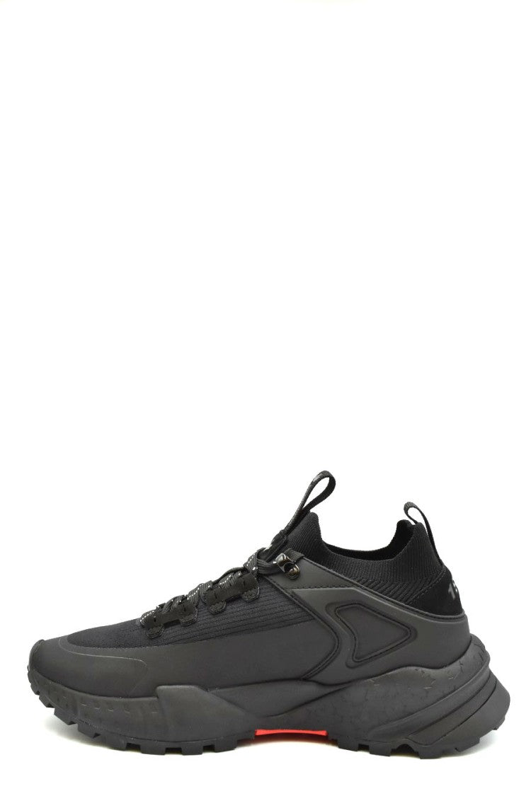 Dsquared2 Black Sneakers With Chunky Sole
