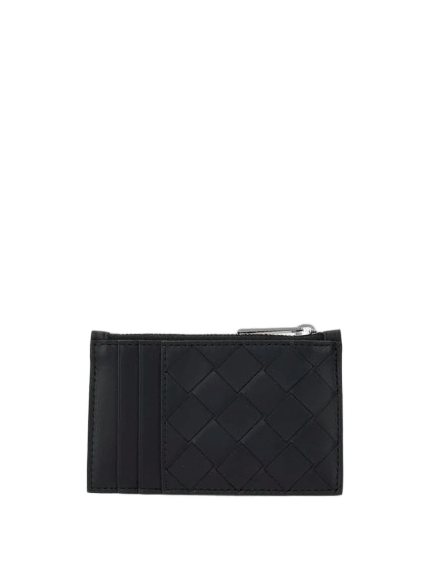Bottega Veneta Rectangular Calf Leather Card Wallet