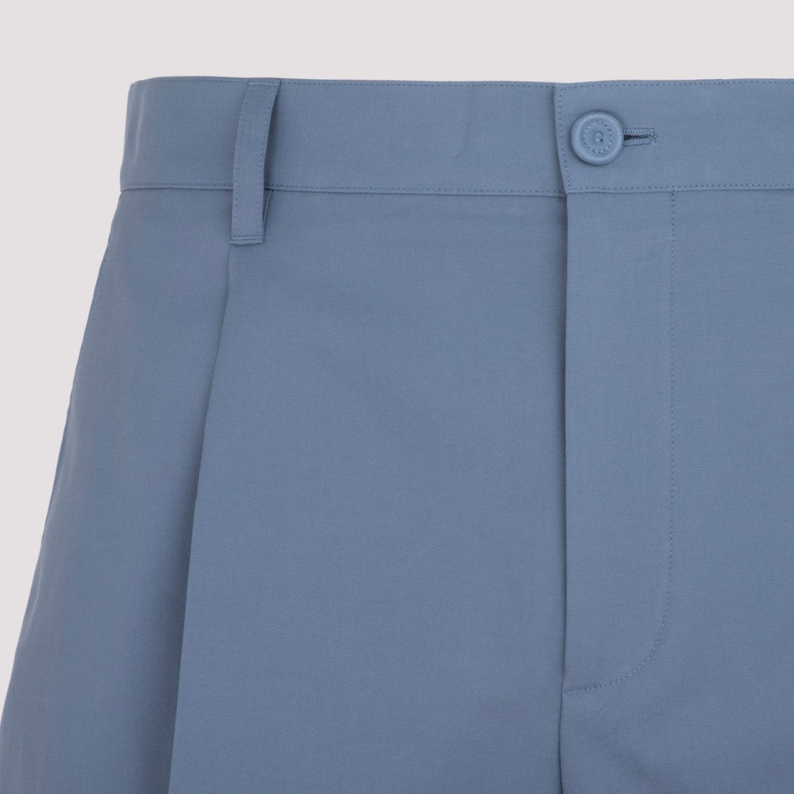 Dior Dark Blue Cotton Chino Shorts