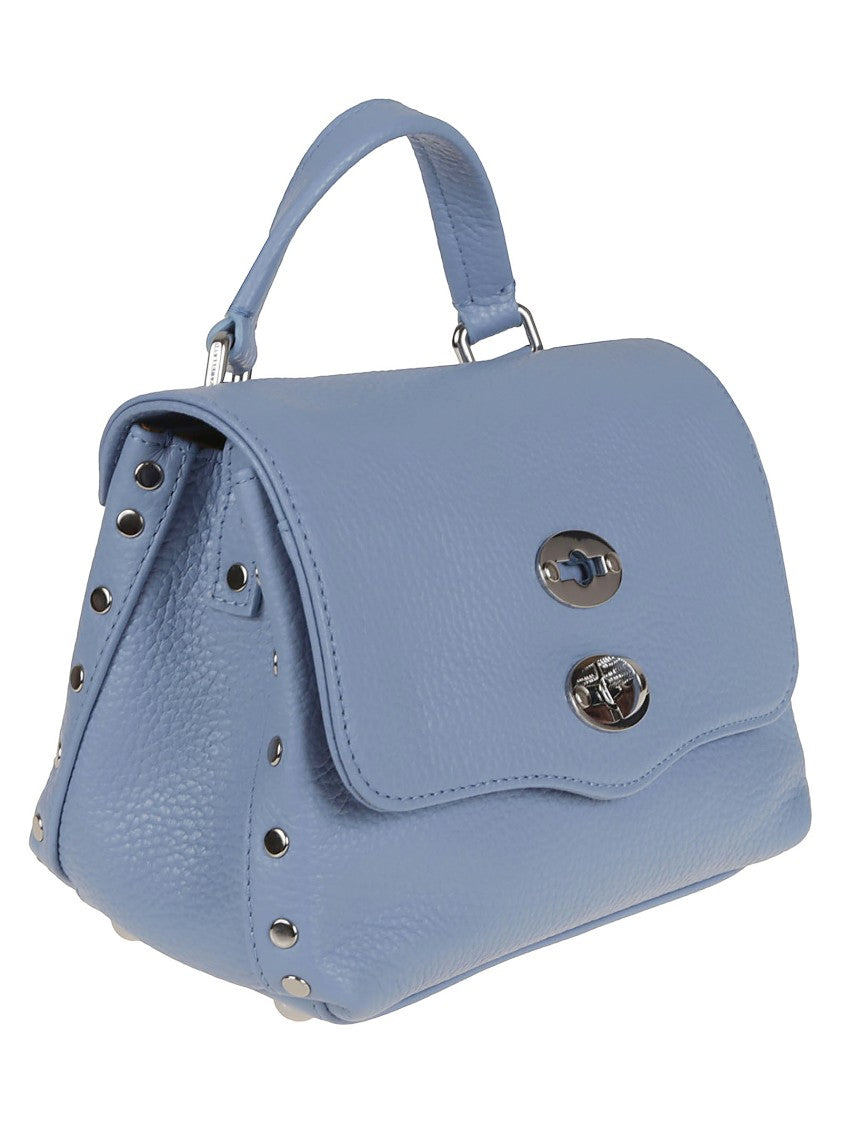 Zanellato Postman Bag In Textured Calf Leather
