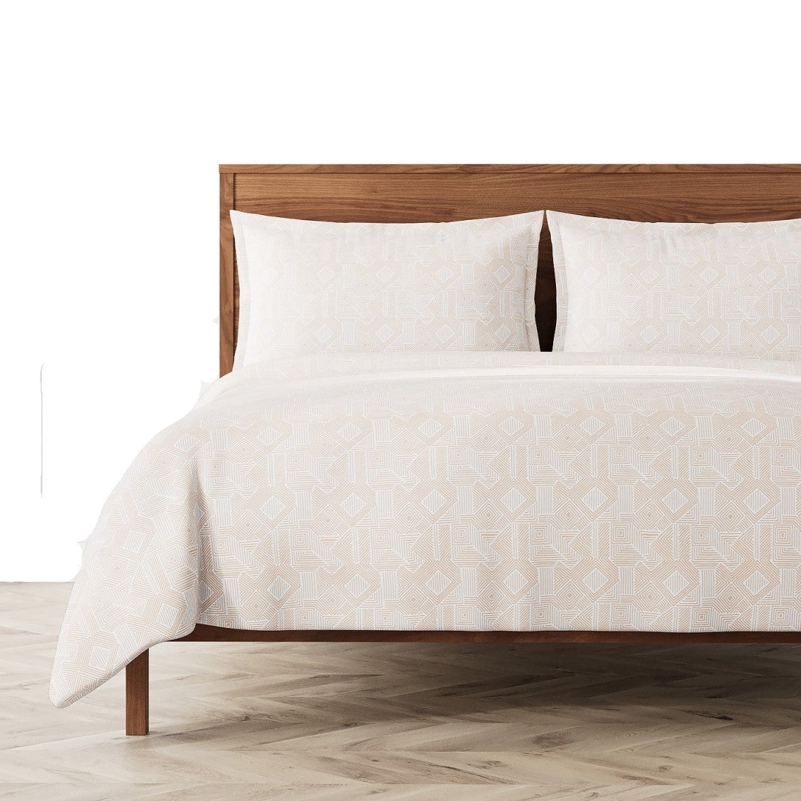 Ann Gish Sashiko Duvet Set - Sand