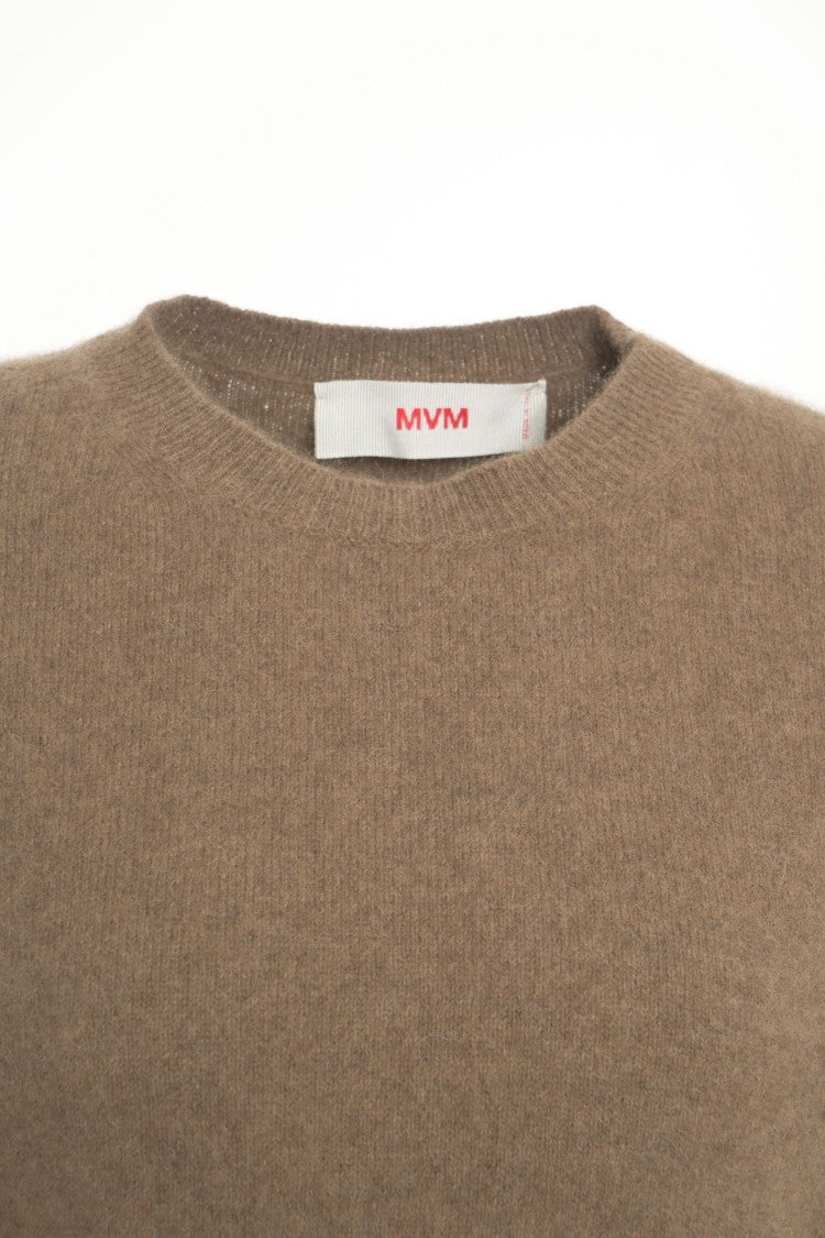 Mvm Brown Wool Sweater