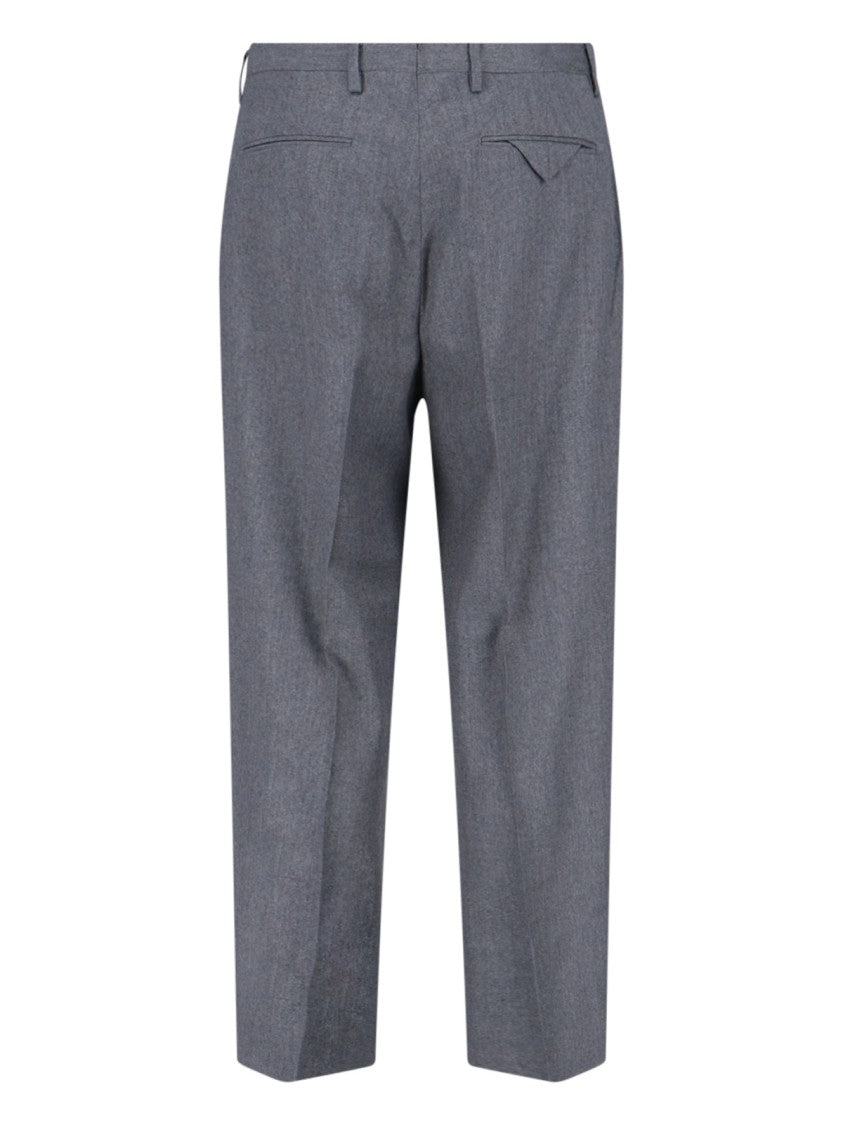 Briglia Classic Straight-Leg Trousers With Structured Waistband
