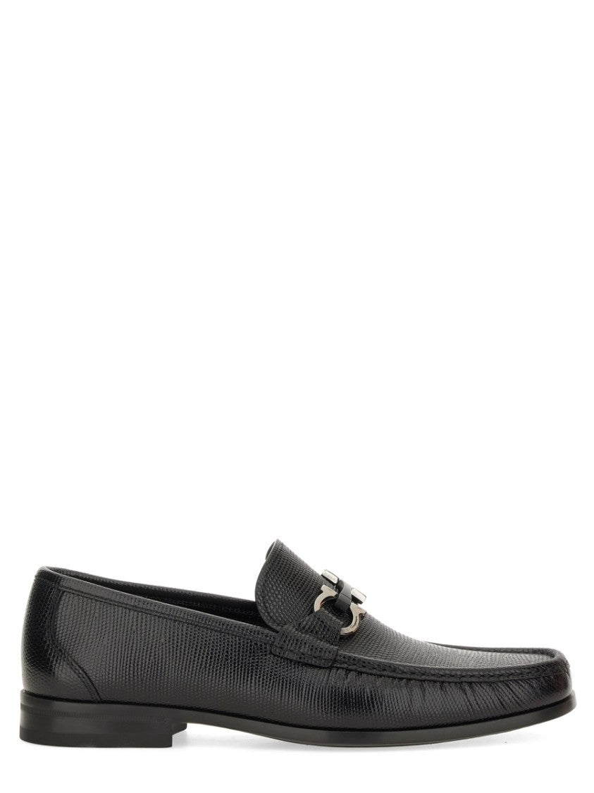 Ferragamo "Great" Loafer With "Hooks"