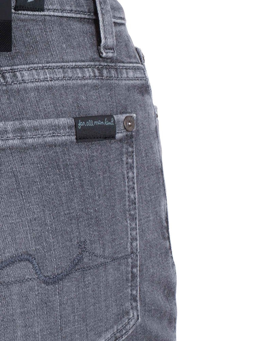 7 For All Mankind Soho Grey Modern Dojo Jeans